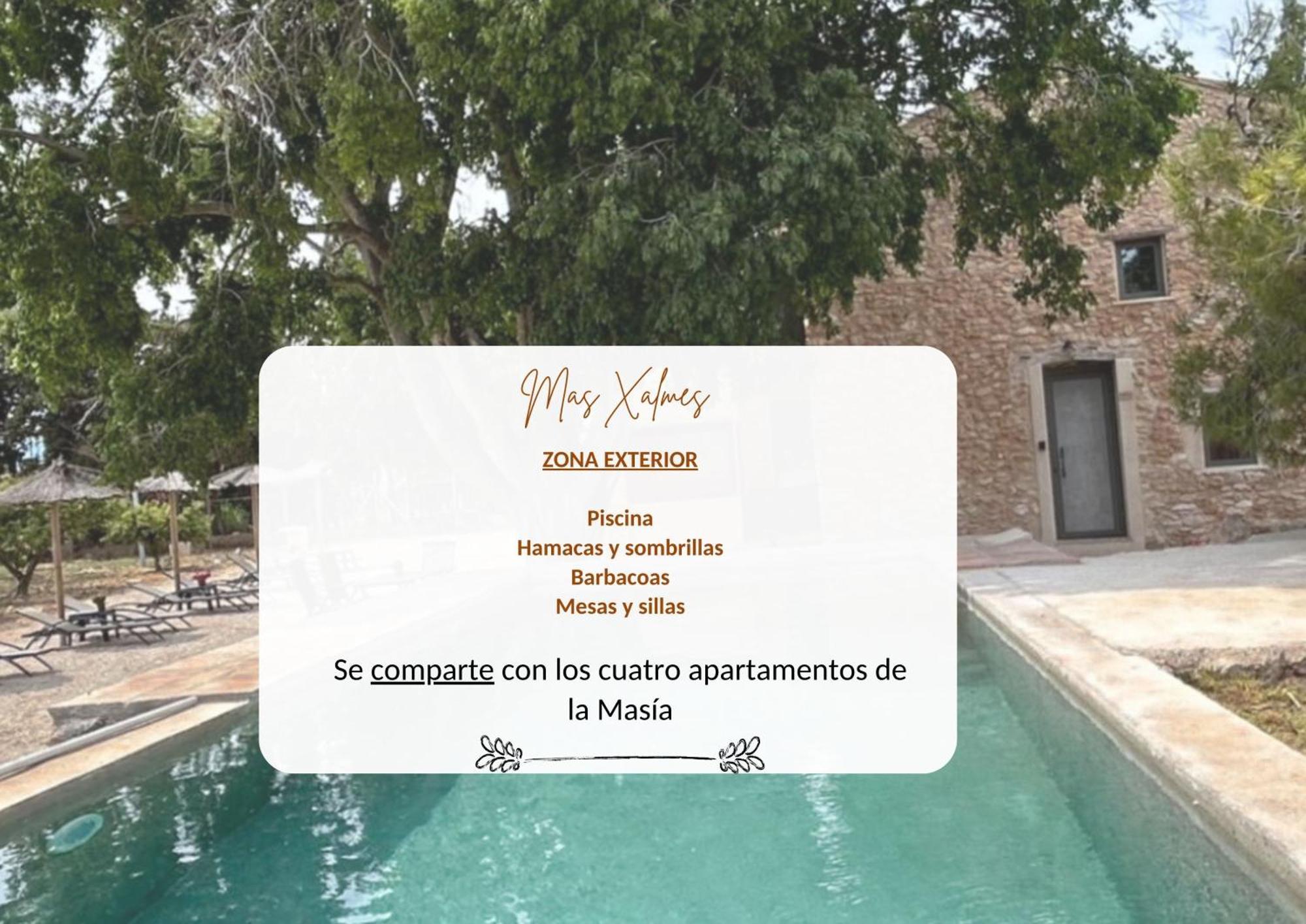 Villa Mas Xalmes Camarles Exterior foto